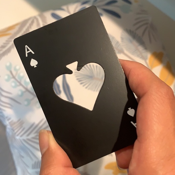 NWOT | Poker Card Design Bottle Opener - Picture 4 of 4